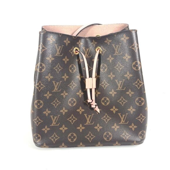 LOUIS VUITTON M44022 Monogram Neonoe drawstring bag Shoulder Bag - Picture 1 of 16